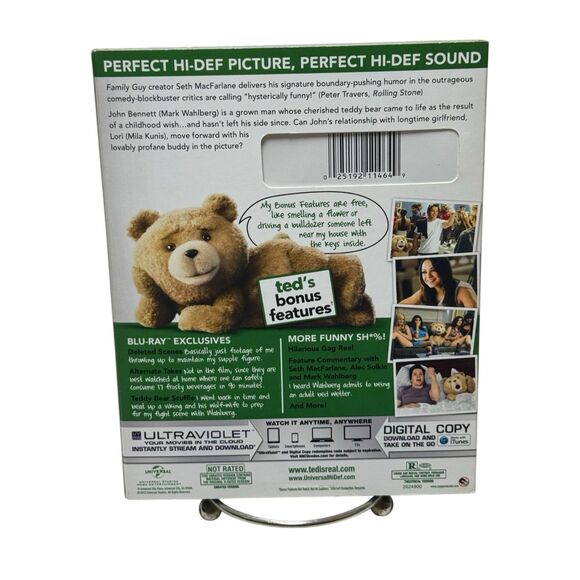Ted (Two-Disc Combo Pack: Blu-ray + DVD  unrated)  Universal - Picture 2 of 6